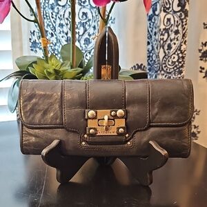 Juicy Couture Black Leather Wallet